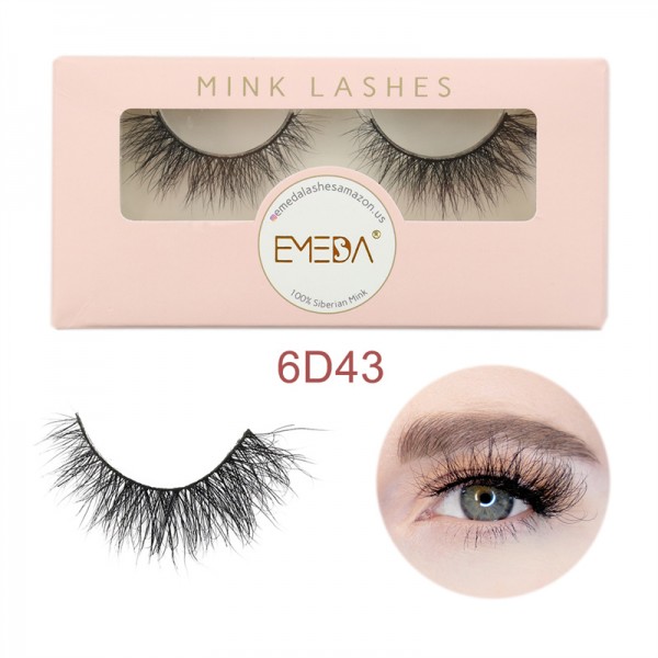 Real Mink Eyelashes 6D43