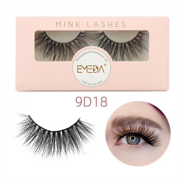 Real Mink Eyelashes 9D18