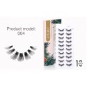 10 Pairs Nature look 3D Faux Mink Eyelashes 