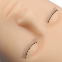 Flat Training Mannequin Head Practice Make Up Eye Lashes Eyelash Extensions