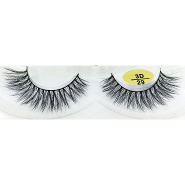 100% 3D Real Mink  Fake Lashes YY-3D29