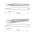 Wholesale 2 Pieces VETUS Straight Pointer and J Curved Pointed Tip Tweezers