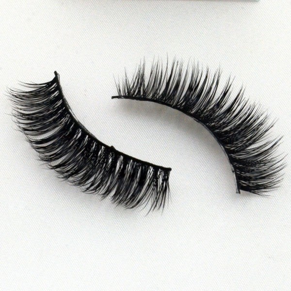 100% Real Mink Lashes 3D Strip Lashes G027