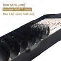 3 Packs Real Mink Eyelash Extensions C D Curl 