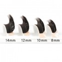 3 Packs C D Curl 8-14mm Single Length and 8-14mm Mix Length Real Mink Eyelash Extensions