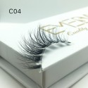 3D Mink crown grade c04 False Eyelashes-Dramatic Makeup Strip Eyelashes