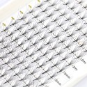 6D  pointy base 12 lines C D Curl 0.07mm 9-16mm Single Length Volume Eyelashes Extensions
