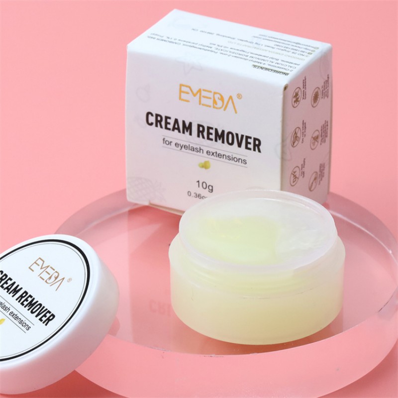 Eyelash Extensions Glue Remover Cream Paste 10g Mild And Safe