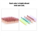 Ombre Colored Lash Extensions 0.07mm D Curl Individual Two Toned Color Lash Extensions  Mix colored