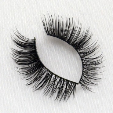 Nude Makeup Thick Real Mink Lashes G016