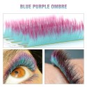 Two Tone Ombre Colored Easy Fans 0.07 D 9-15mm