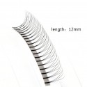 0.07mm C Curl 8-14mm Single Length 3D Premade fans Cluster Eyelash Extension(Long stem)
