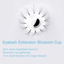 Crystal Eyelash Extension Tiles Palett Holder with 100 PCS Blooming Glue Cup 