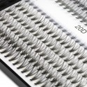 10D 20D Heat Bounded Fans 12Lines 0.07mm  C D Curl